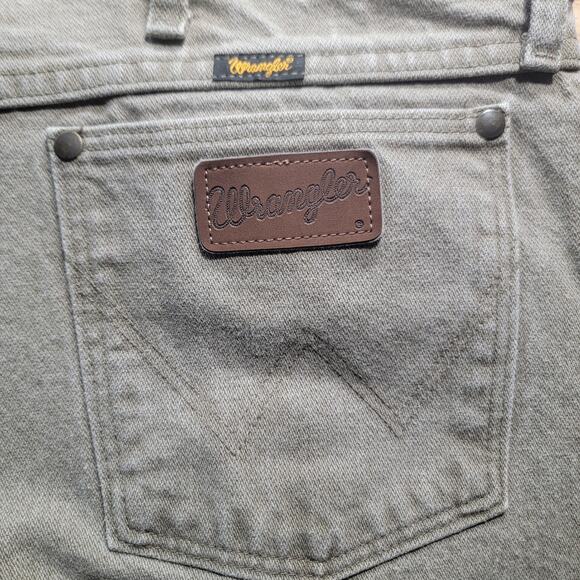 Wrangler Mens Premium Performance Cowboy Cut Regular Fit Jeans Tan 42x34 - Picture 2 of 5